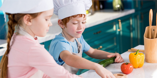 Kids Create healthy foods