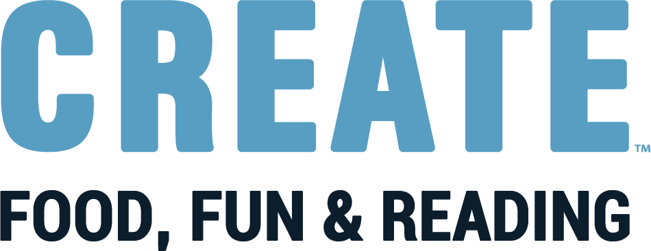 Create Food Fun and Reading Logo