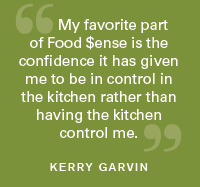 Food Sense Green Quote
