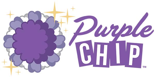 Purple chip salvia logo