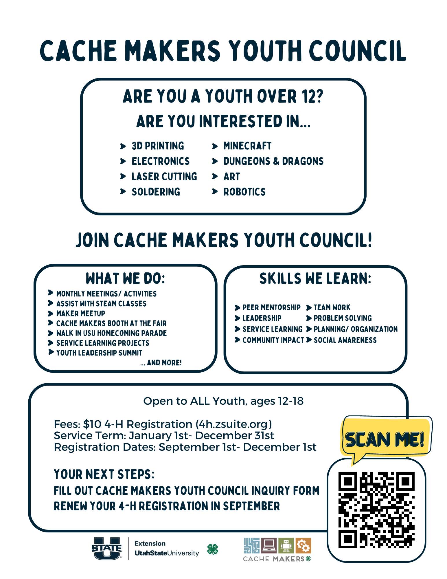 Youth Council flyer