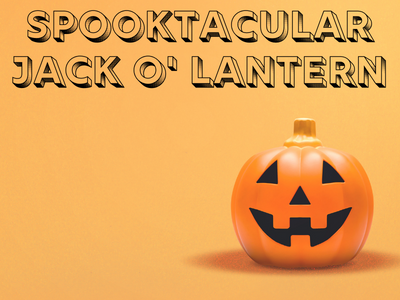Spooktacular Jack o' lantern