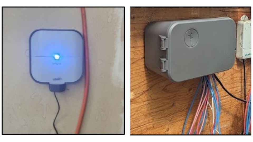 Two different types of water controllers