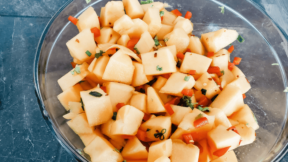 Cantaloupe Salsa