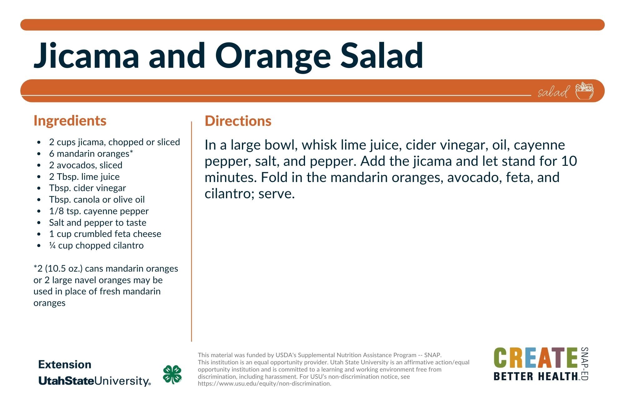 jicama and orange salad 