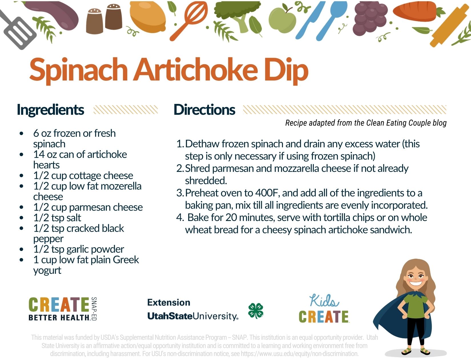 spinach artichoke recipe