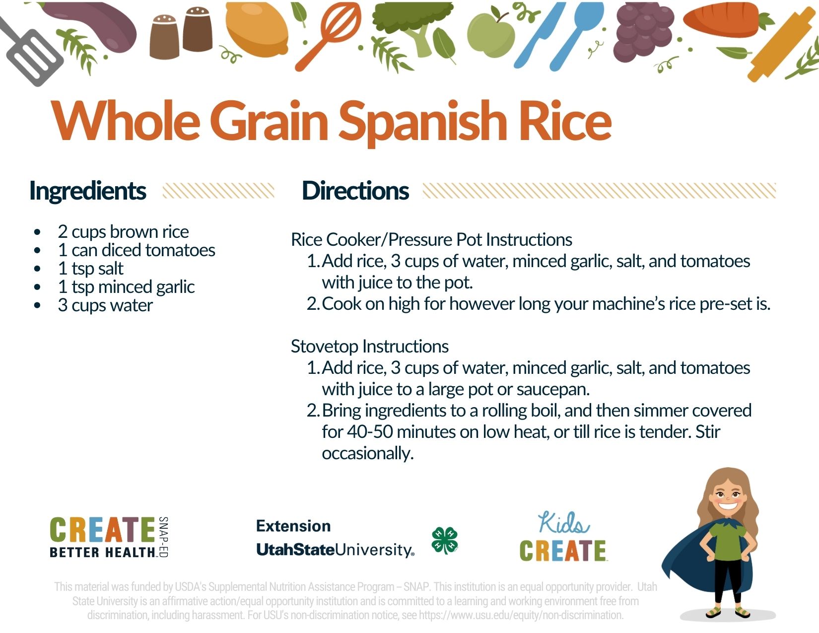 brown rice spanish rice recipe 
