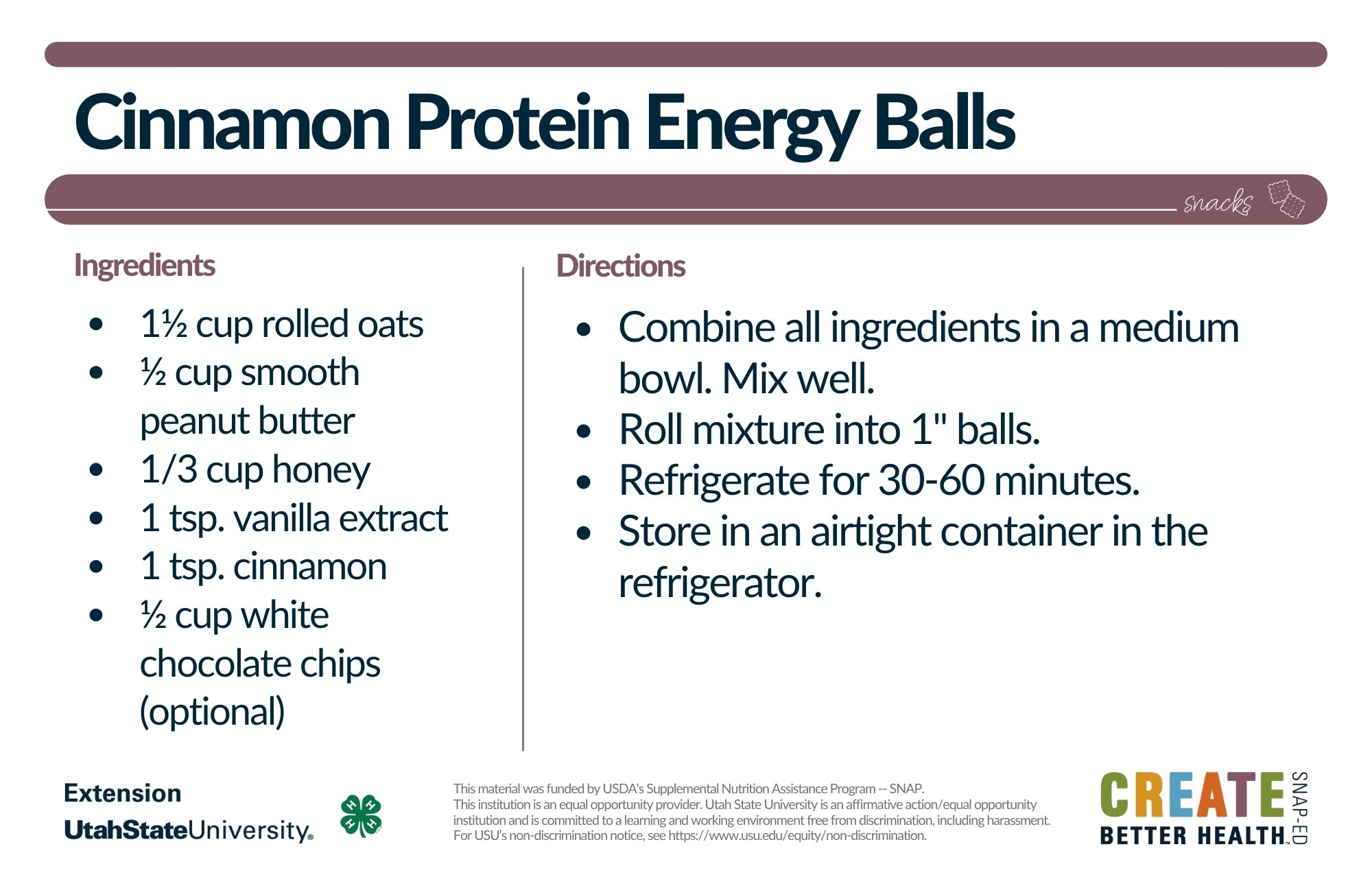 cinnamon protein energy balls recipe