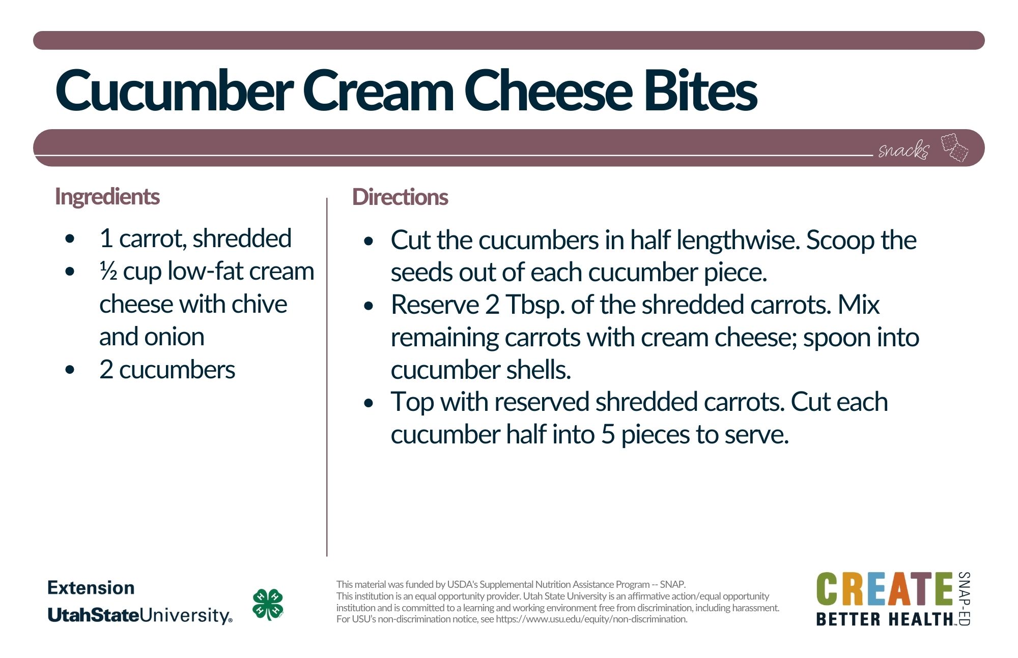 cucumber cream cheese bites recipe