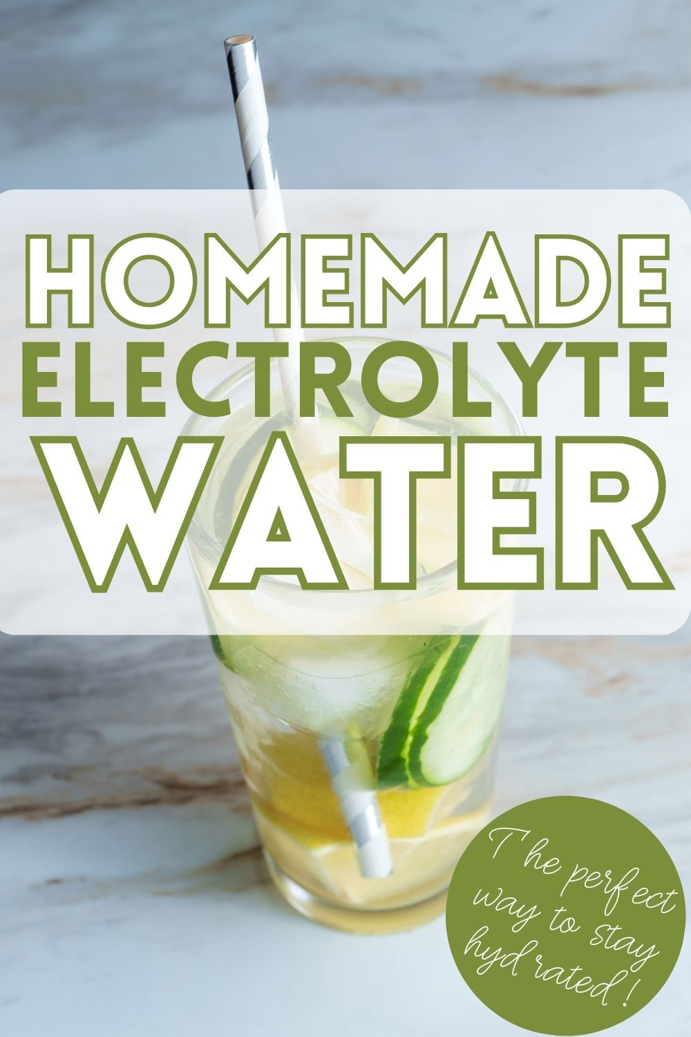 homemade electrolyte drink for pinterest 
