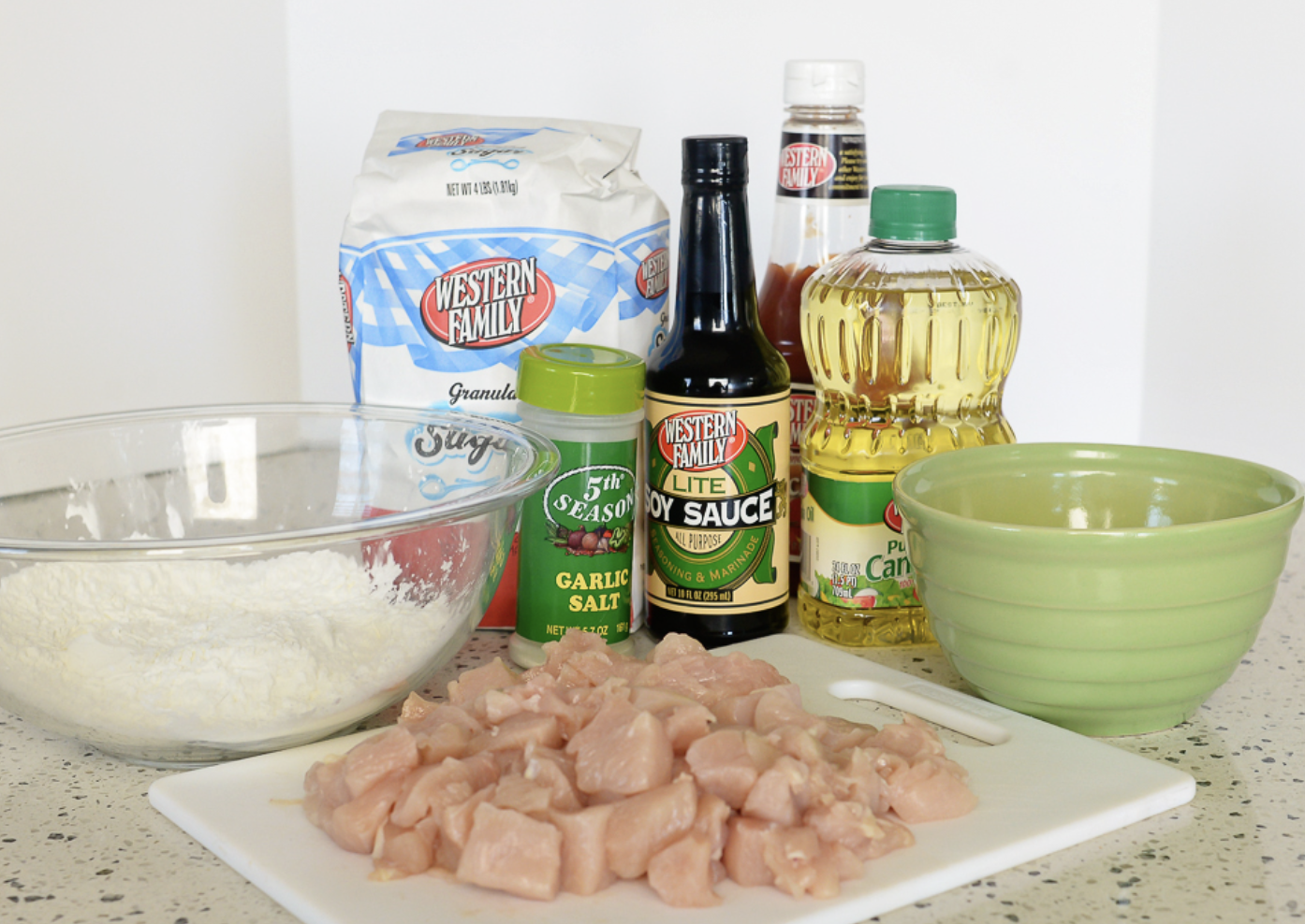 sweet and sour chicken ingredients 
