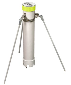 A water sensor in a cylinder shape.