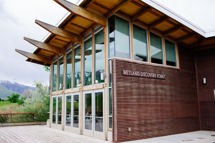 Image of exterior building with unique architecture