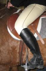 position of the stirrup