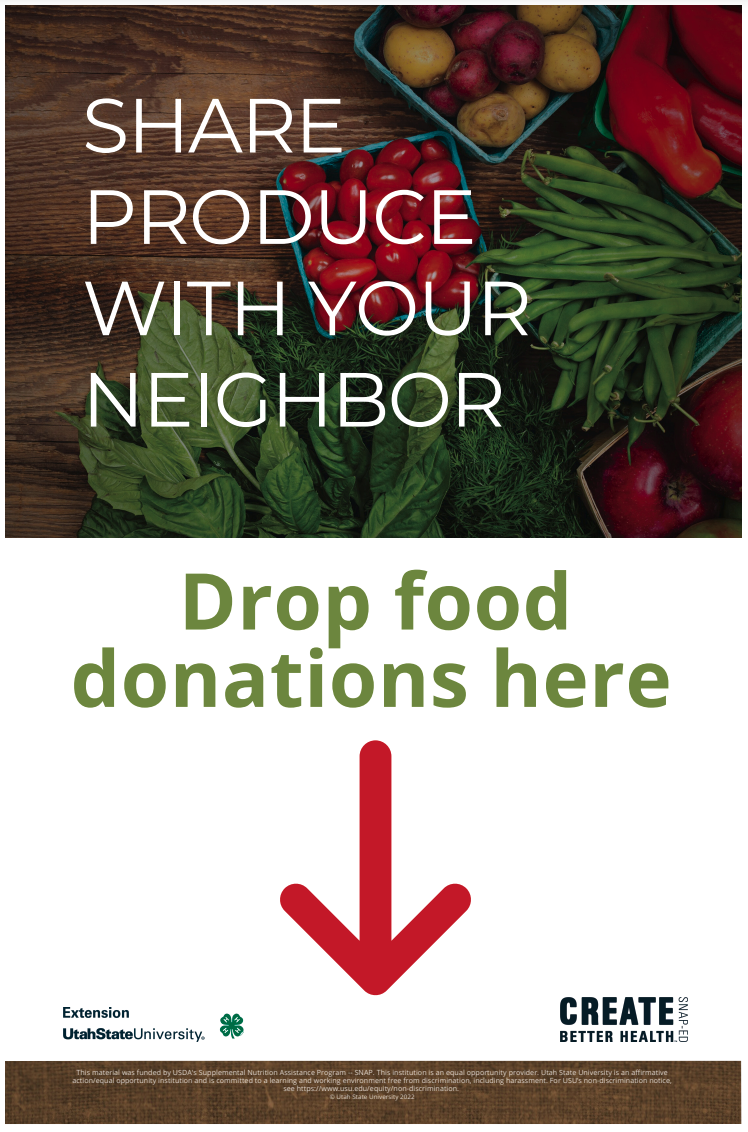 Share Produce with Your Neighbor Poster 2