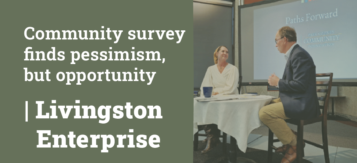 Community survey finds pessimism, but opportunity