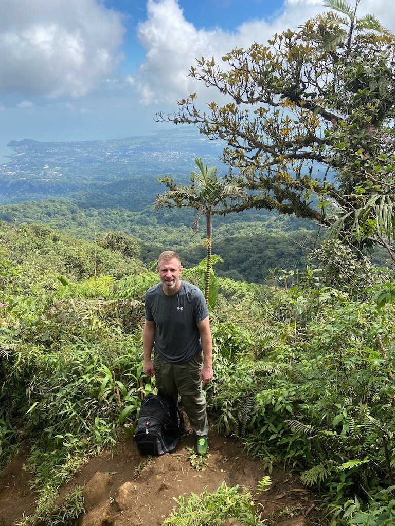 Justen Smith hiking