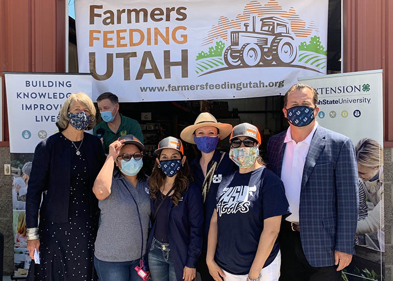 Farmers Feeding Utah Cache Valley event