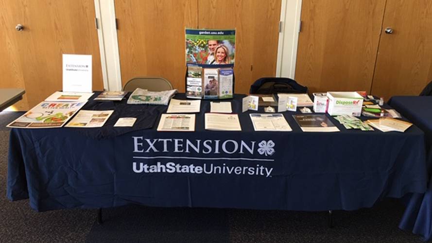 extension's booth