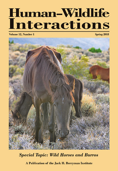 Human-Wildlife interactions cover