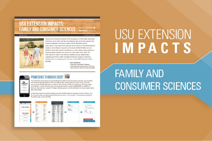Family Consumer Sciences Impacts