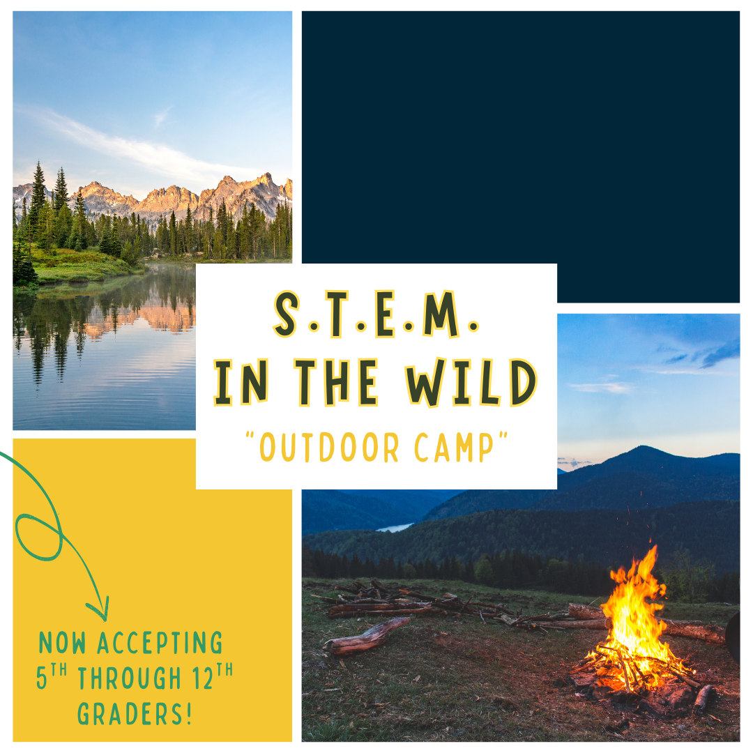 camp fire and outdoors