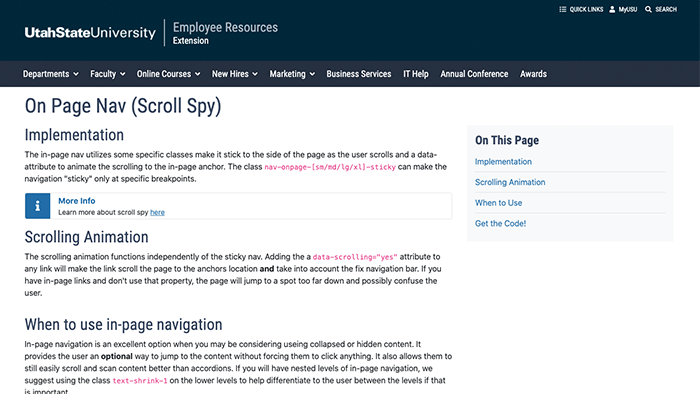 Extension Web Editors' Toolkit | USU