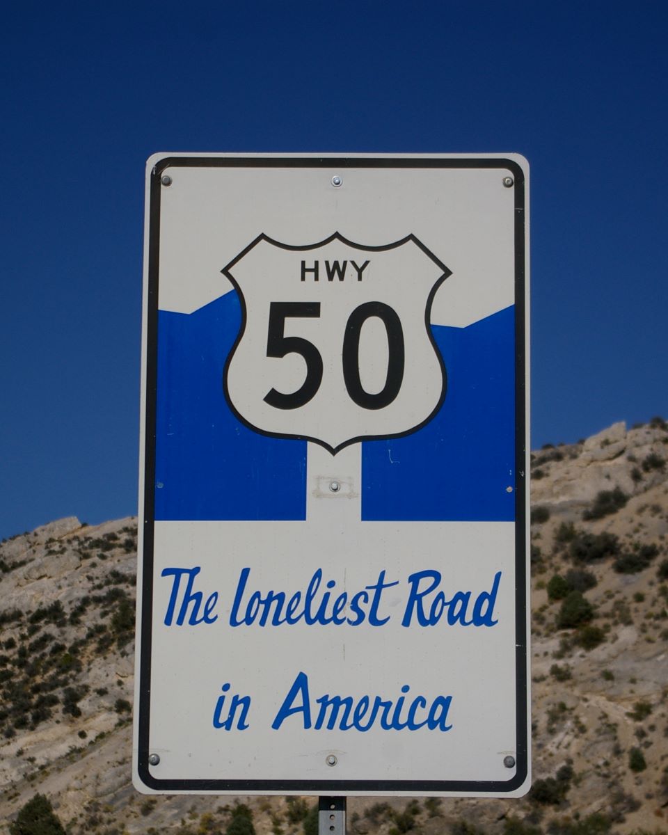 U.S. Route 50 sign