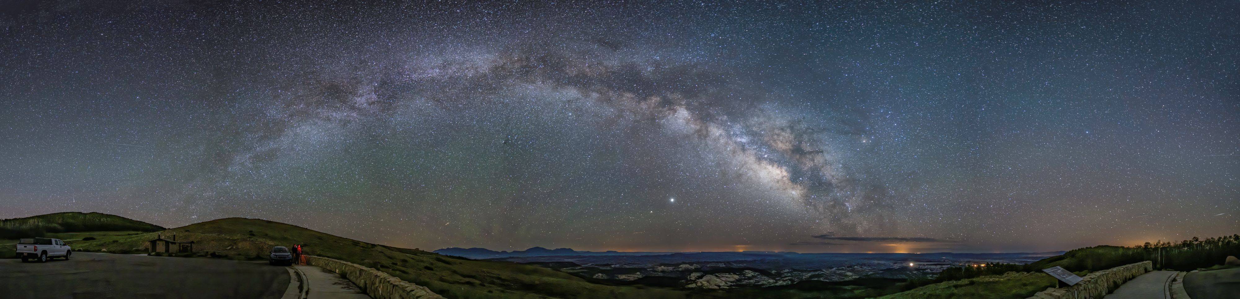 Milky Way over the Dixie National Forest, Utah