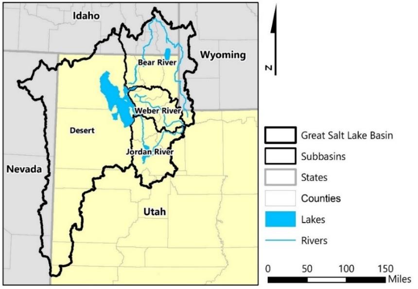 GSL Basin Map