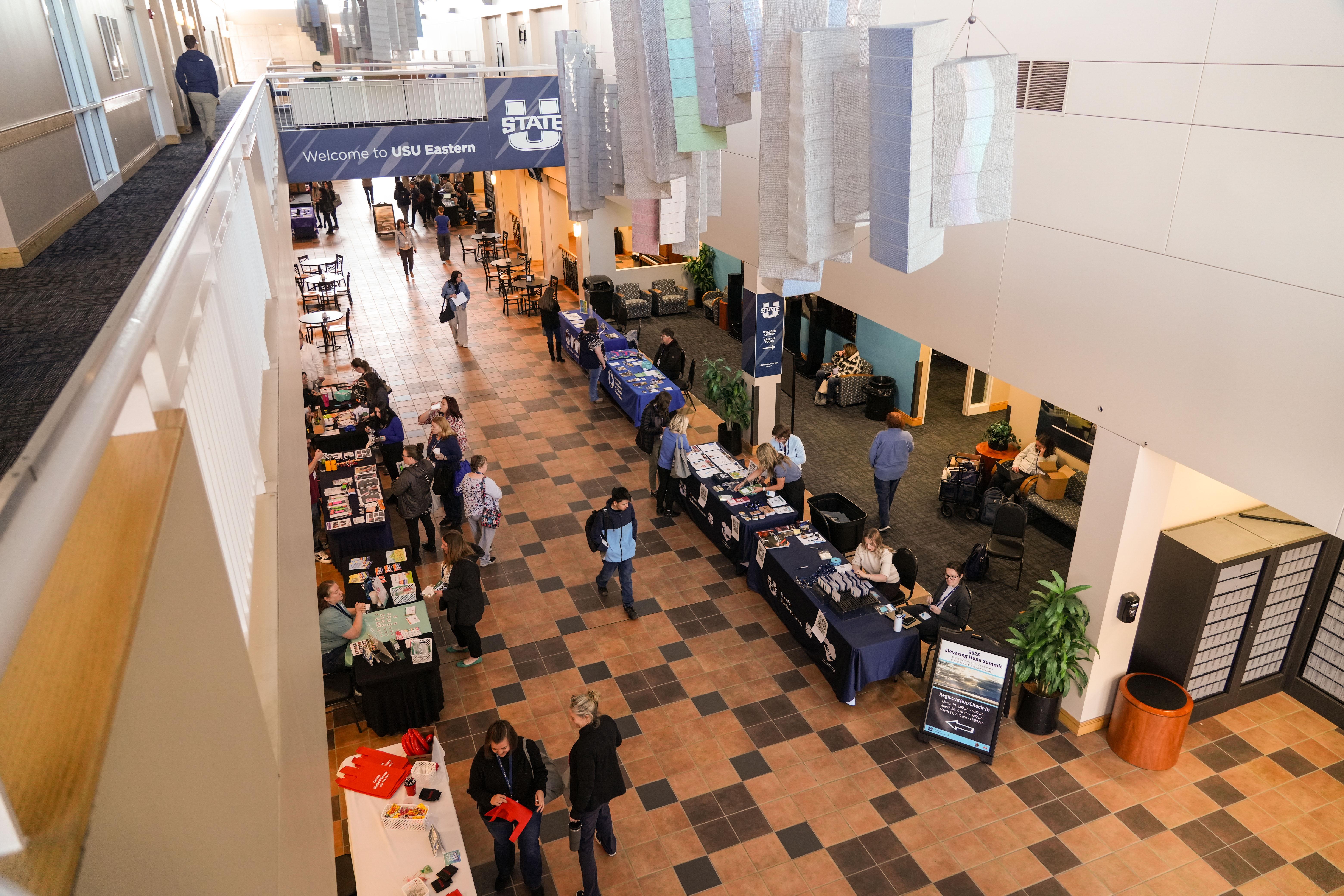 USU Booth at Hope Summit