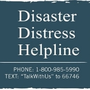 Disaster Distress Hotline logo