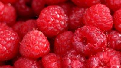 Some raspberries