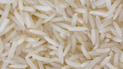 흰 쌀 저장