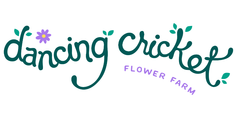 Dancing Cricket Flower Farm logo