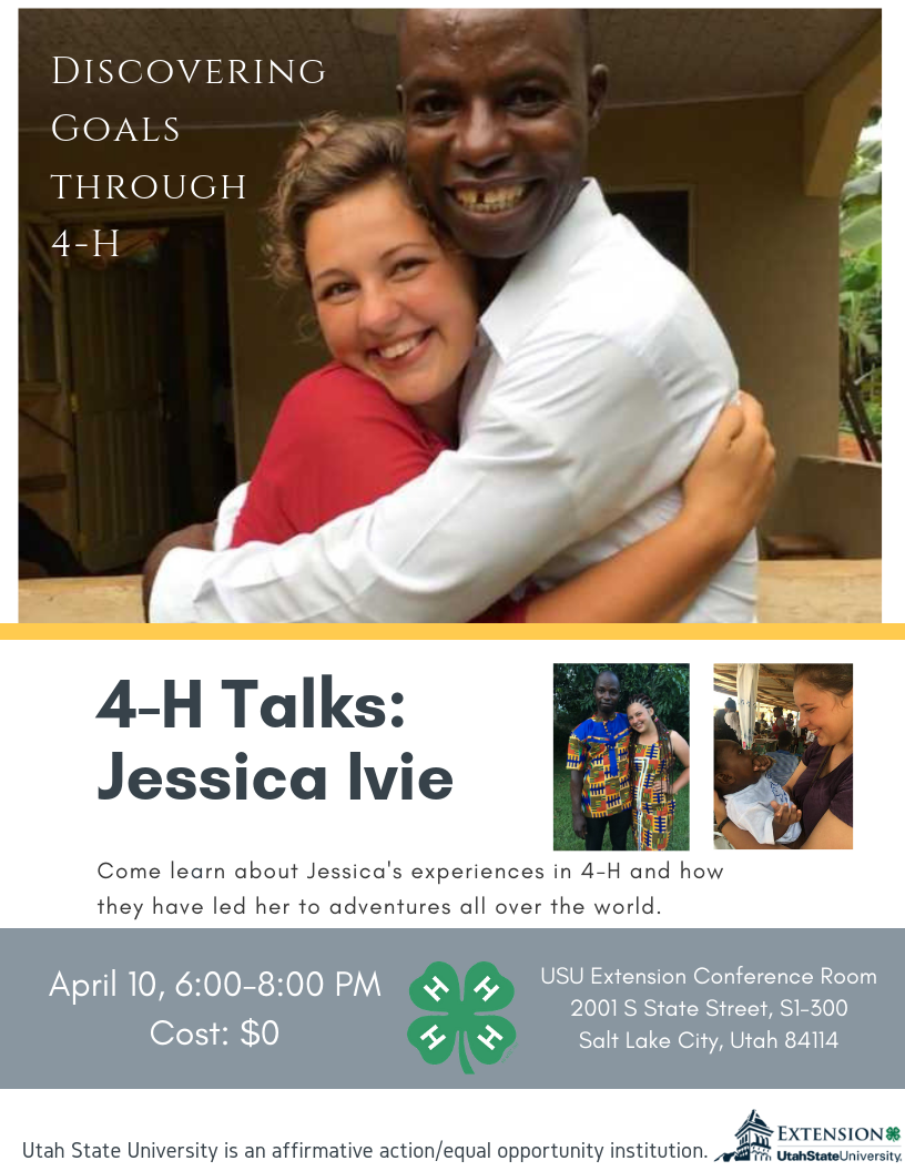 4-H Talks: Jessica Ivie