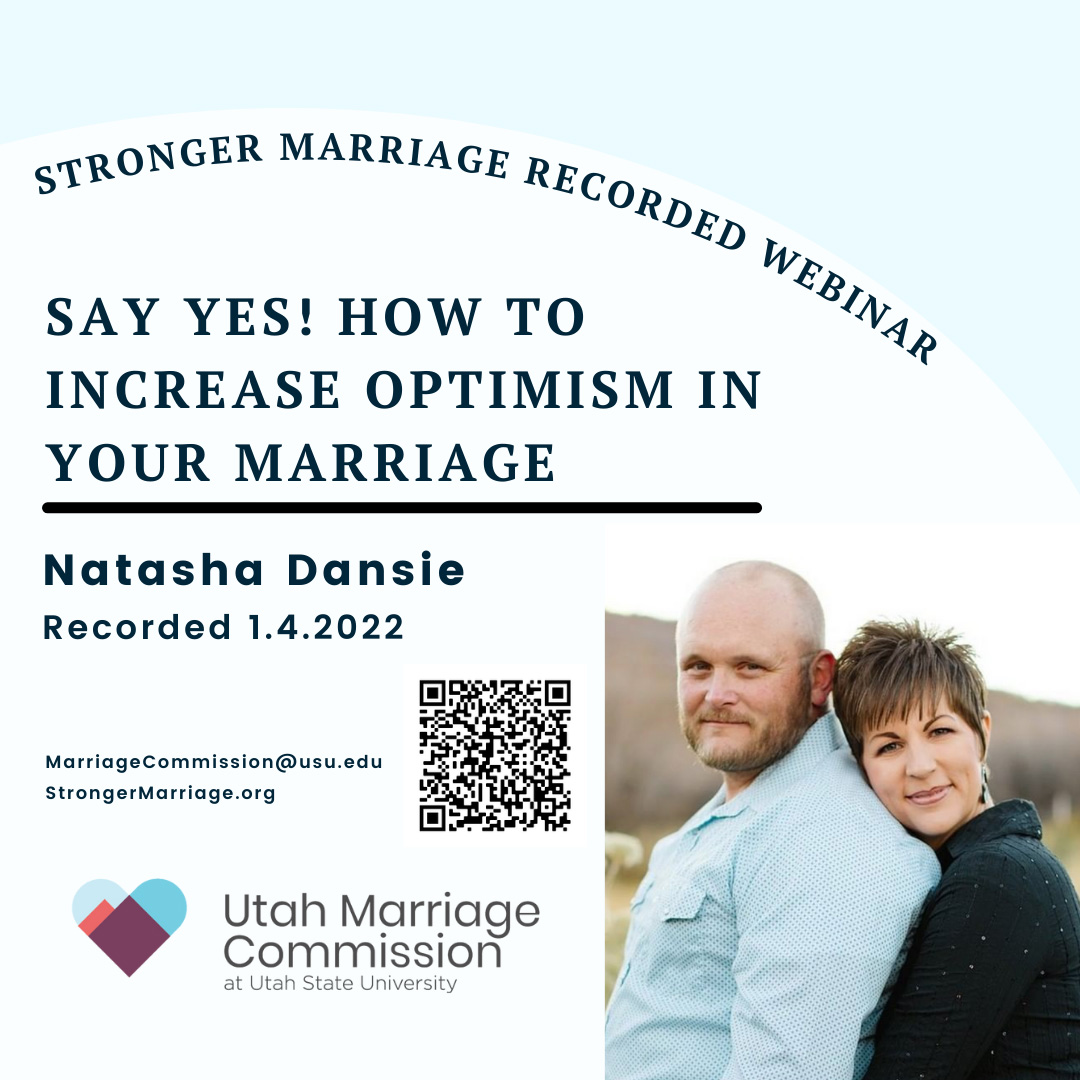 Say Yes! How to increase optimism in your marriage