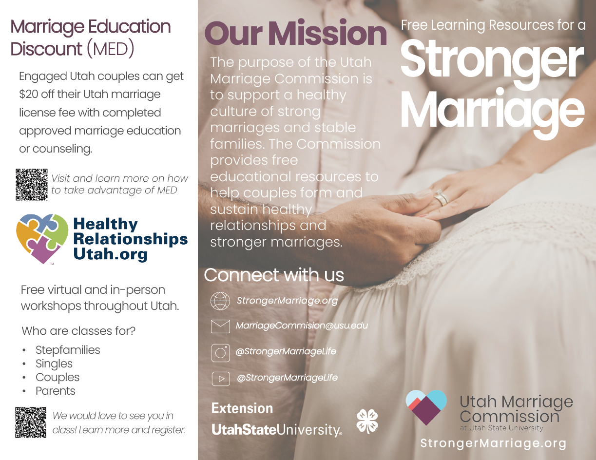marriage resources brochure