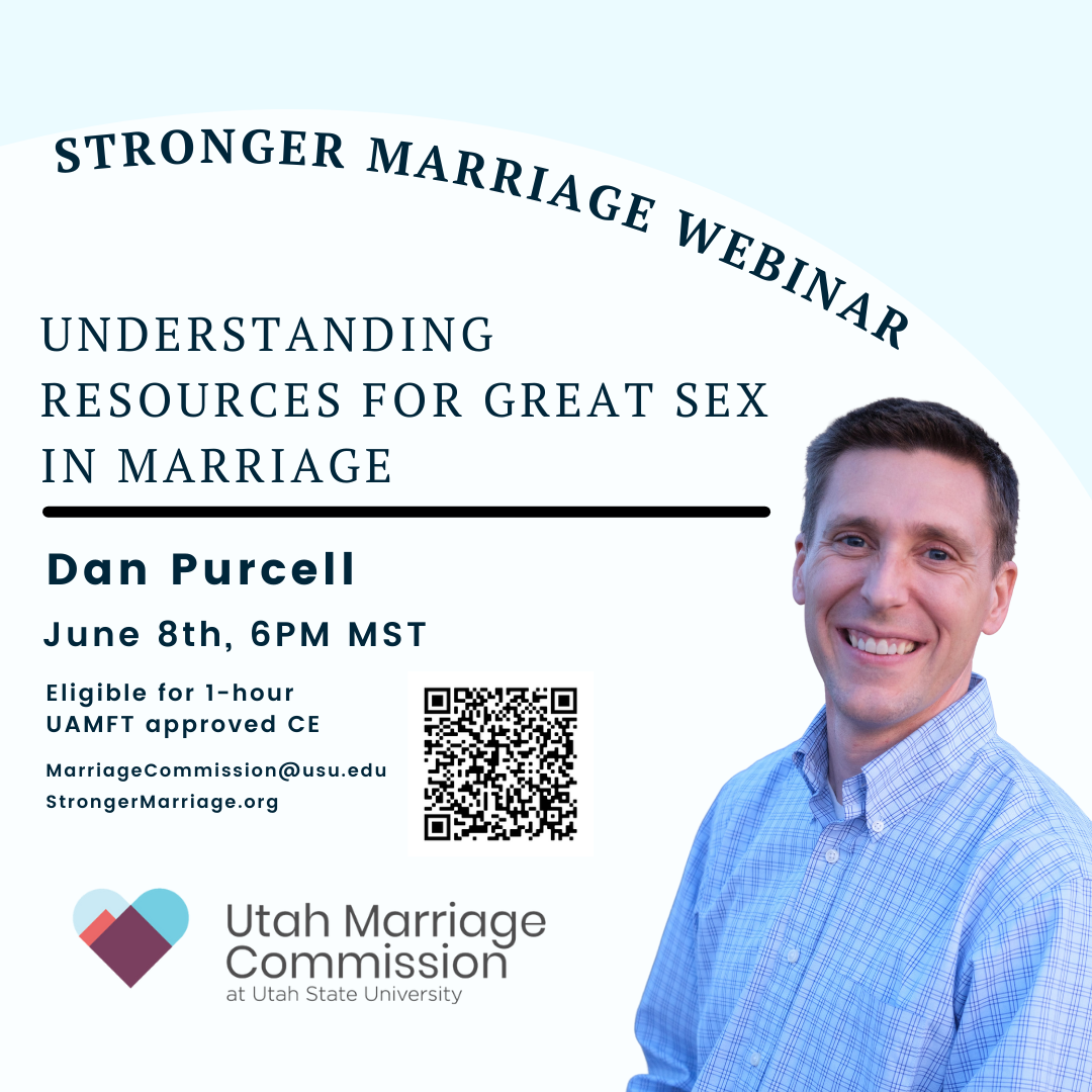 Dan Purcell, Understanding resources for great sex in marriage