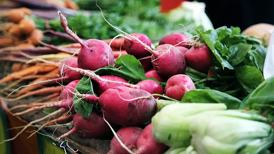 Beets, carrots and other produce