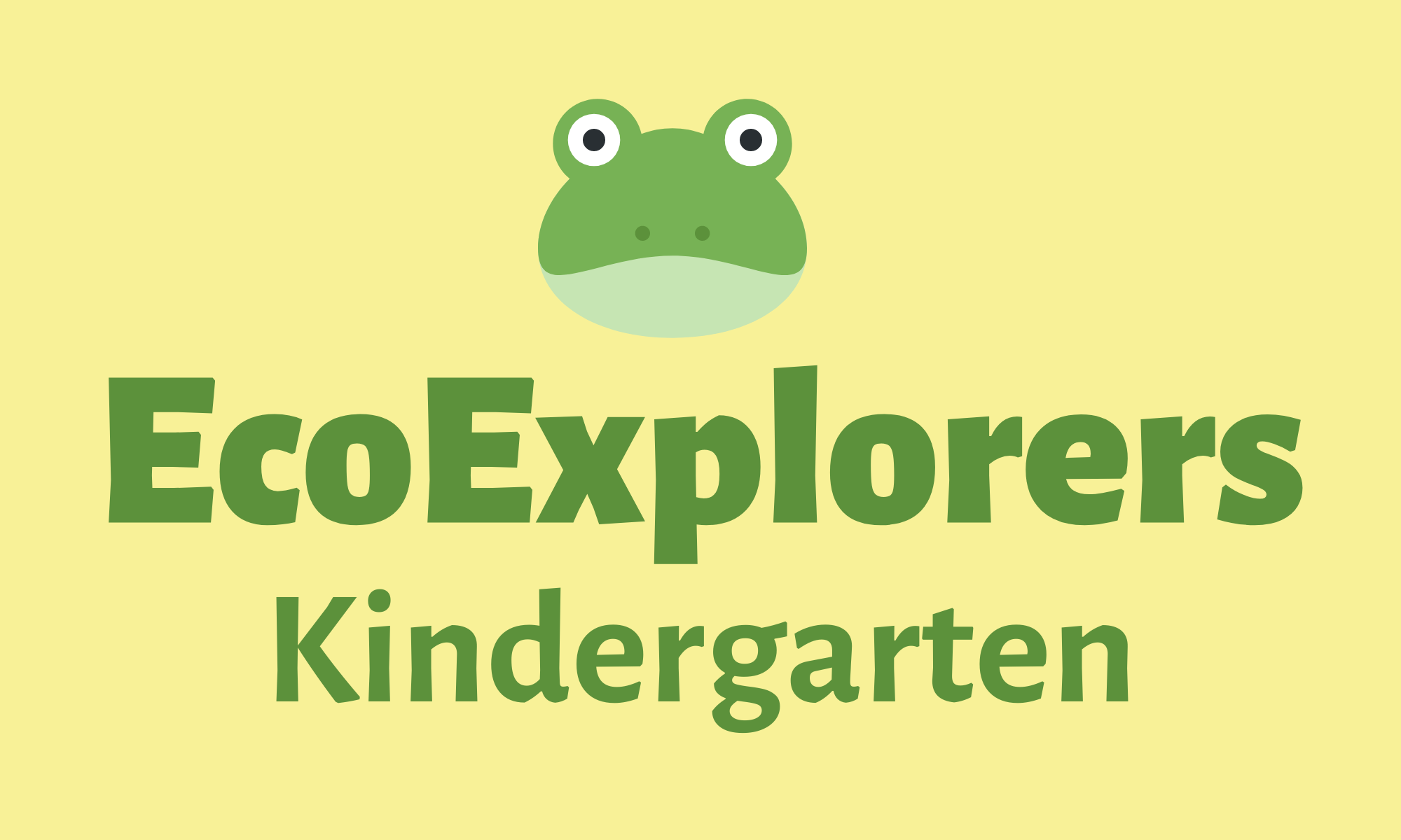 EcoExplorers Kindergarten