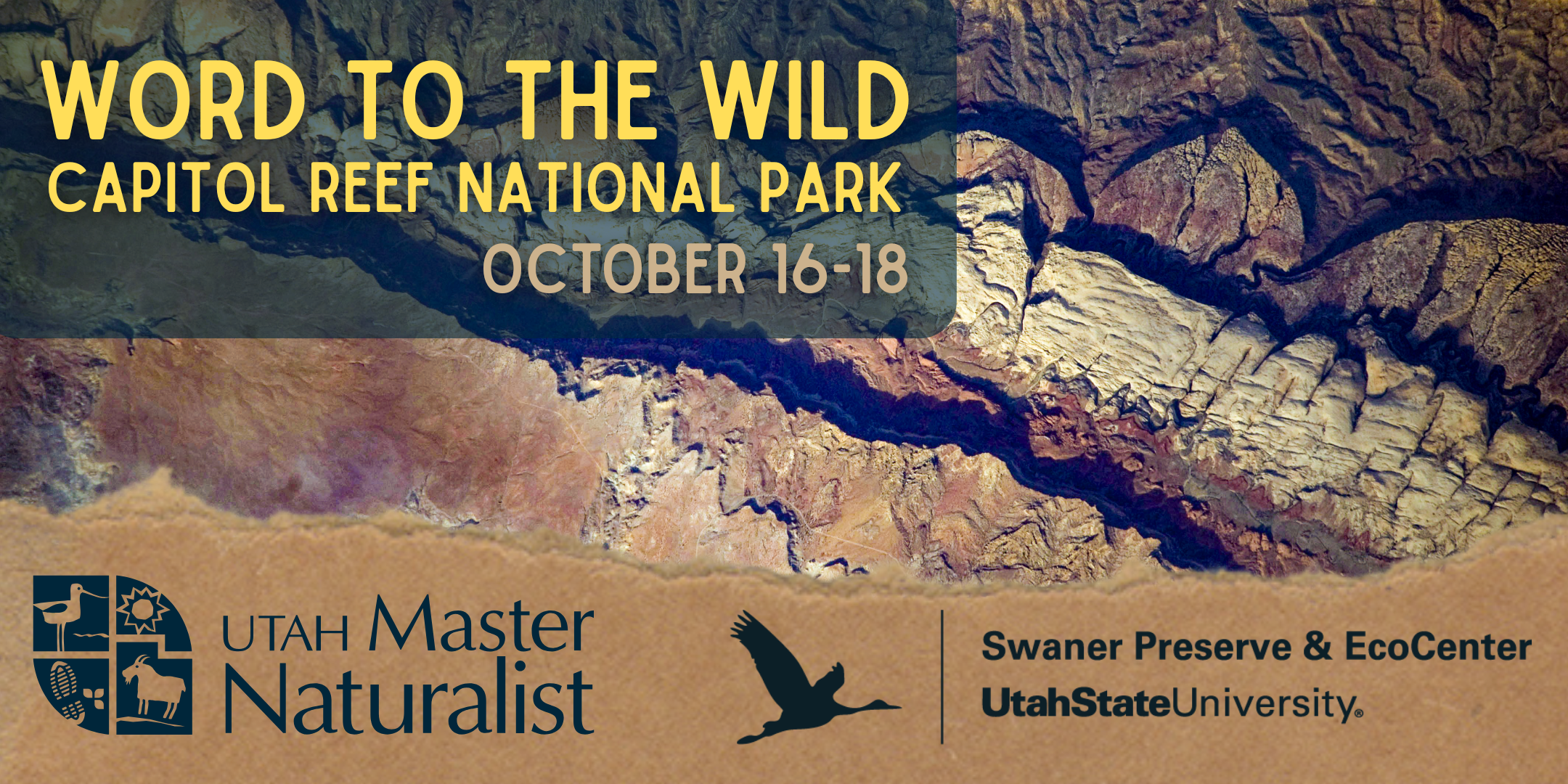 Word to the Wild: Capitol Reef National Park | October 16-18, 2026
