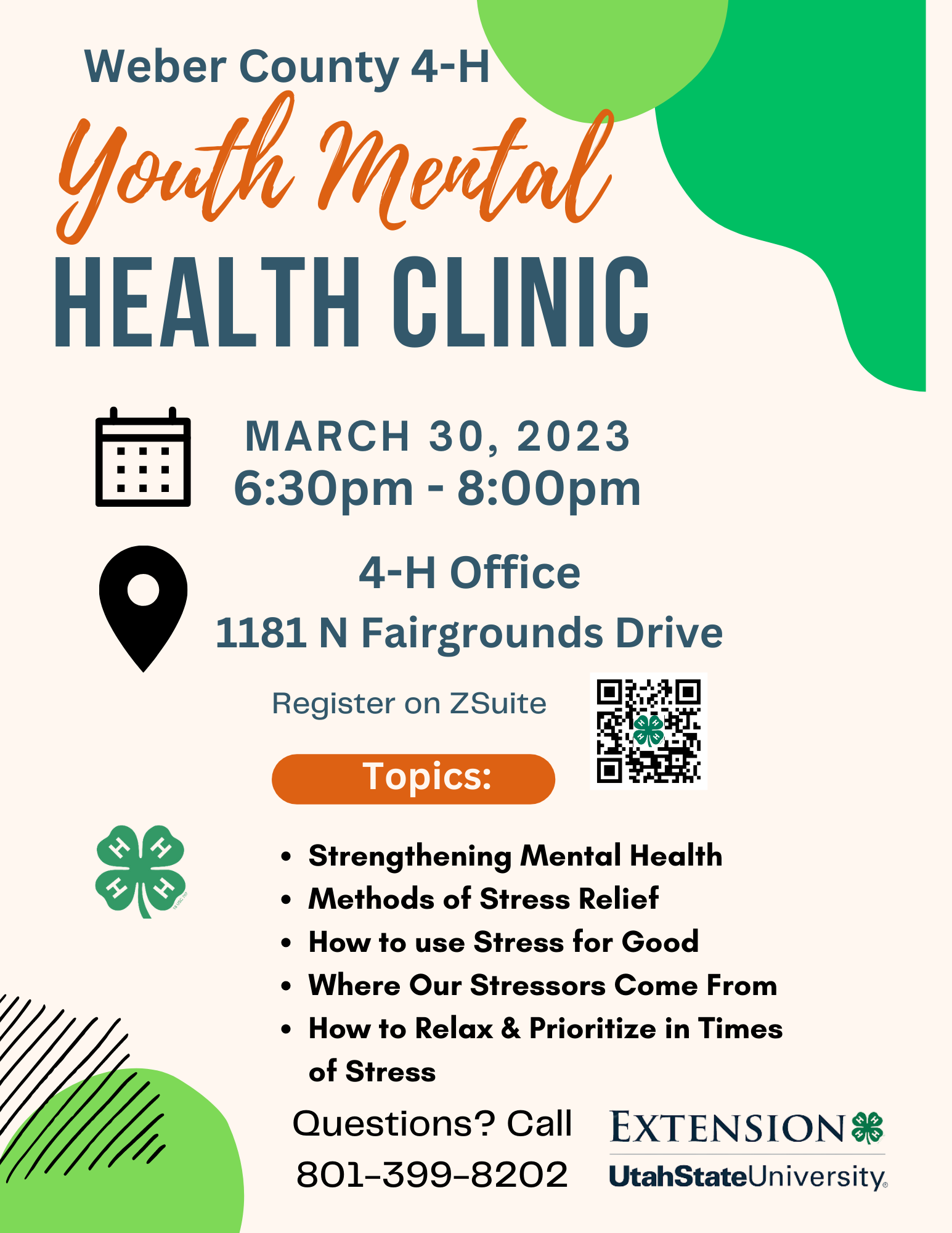 4-H Youth Mental Health Clinic