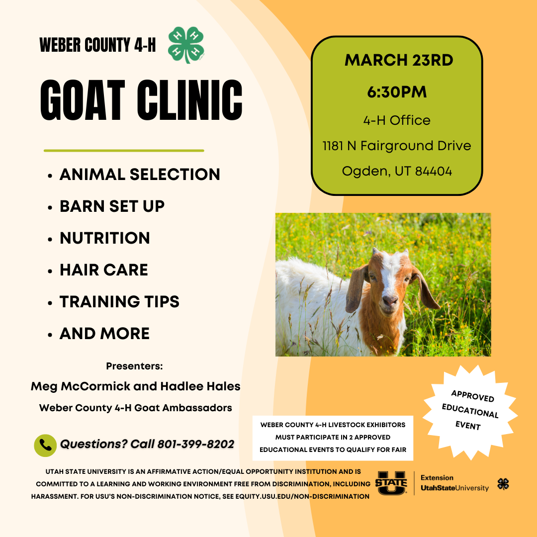 2023 Goat Clinic