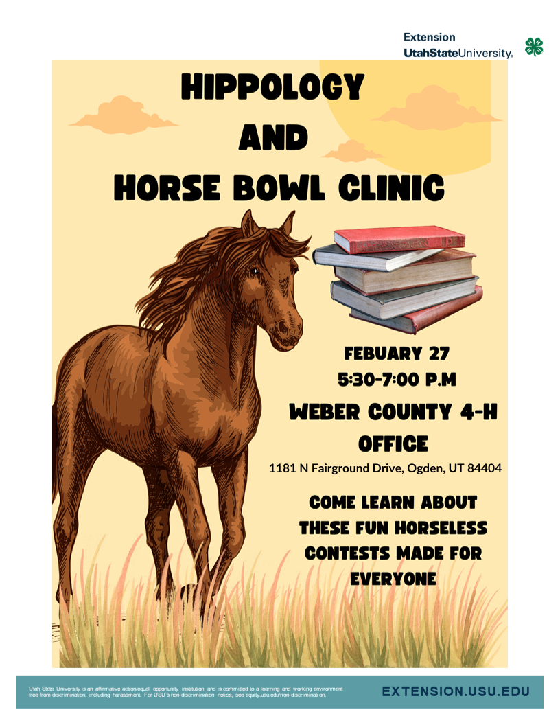 Hippology and Horse Bowl Clinic